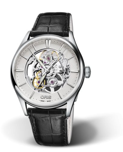 Oris Artelier Skeleton 40 Stainless Steel 01 734 7721 4051-07 5 21 64FC