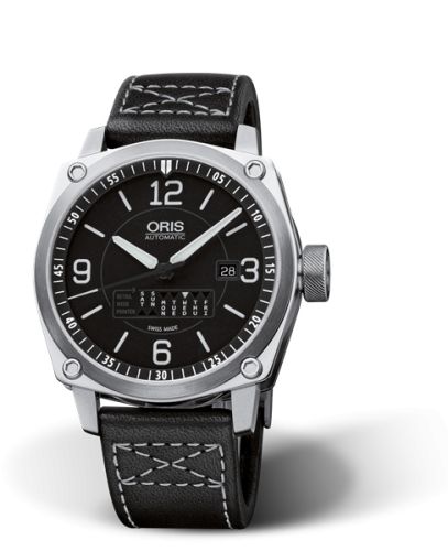 Oris BC4 Retrograde Day Stainless Steel / Black 01 735 7617 4164-07 5 22 58FC