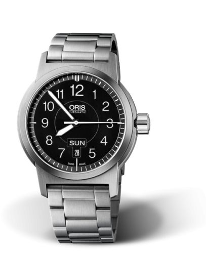 Oris BC3 Sportsman Day Date Stainless Steel / Black / Bracelet 01 735 7640 4164-07 8 22 03