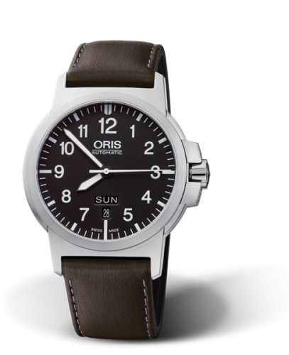 Oris BC3 Advanced Day Date Stainless Steel / Black / Leather 01 735 7641 4164-07 5 22 55