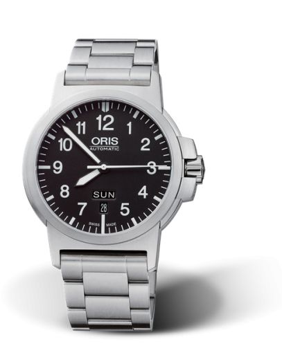 Oris BC3 Advanced Day Date Stainless Steel / Black / Bracelet 01 735 7641 4164-07 8 22 03