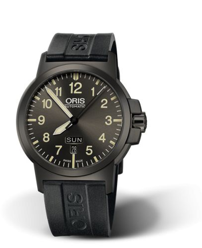 Oris BC3 Advanced Day Date DLC / Grey / Rubber 01 735 7641 4263-07 4 22 05G