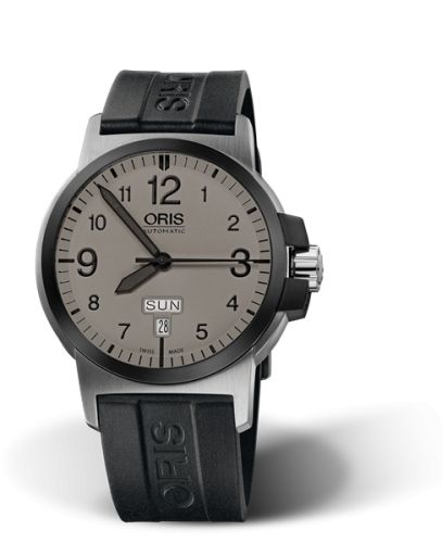 Oris BC3 Advanced Day Date Stainless Steel - DLC / Grey / Rubber 01 735 7641 4361-07 4 22 05