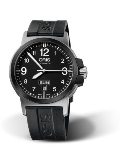 Oris BC3 Advanced Day Date Stainless Steel - DLC / Black / Rubber 01 735 7641 4364-07 4 22 05
