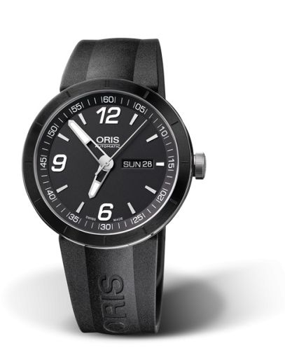Oris TT1 Day Date Stainless Steel - Ceramic / Black / Rubber 01 735 7651 4174-07 4 25 06