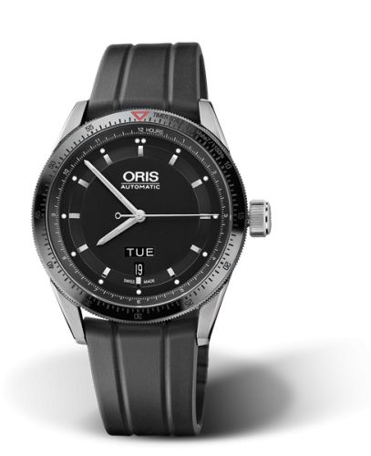Oris Artix GT Day Date Stainless Steel - Ceramic / Black / Rubber 01 735 7662 4434-07 4 21 20FC