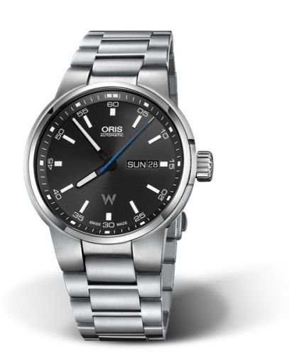 Oris Williams Day Date 42 Stainless Steel / Black / Bracelet 01 735 7716 4154-07 8 24 50