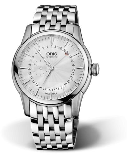 Oris Artelier Small Second Pointer Day 42 Stainless Steel / Silver / Bracelet 01 744 7665 4051-07 8 22 77