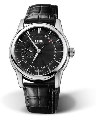Oris Artelier Small Second Pointer Day 42 Stainless Steel / Black 01 744 7665 4054-07 1 22 74FC