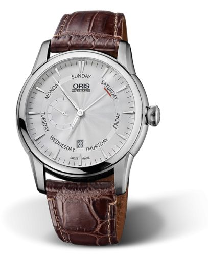 Oris Artelier Small Second Pointer Day 44 Stainless Steel / Silver 01 745 7666 4051-07 5 23 70FC