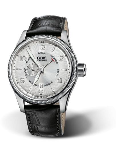 Oris Big Crown Small Second Pointer Day Stainless Steel / Silver 01 745 7688 4061-07 5 22 76FC
