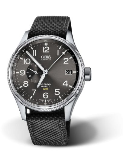 Oris Big Crown ProPilot GMT Stainless Steel / Grey 01 748 7710 4063-07 5 22 15FC