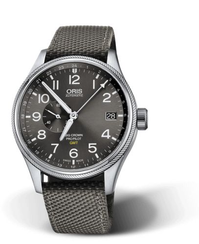 Oris Big Crown ProPilot GMT Stainless Steel / Grey 01 748 7710 4063-07 5 22 17FC