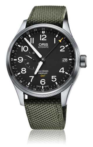 Oris Big Crown ProPilot GMT Stainless Steel / Black 01 748 7710 4164-07 5 22 14FC