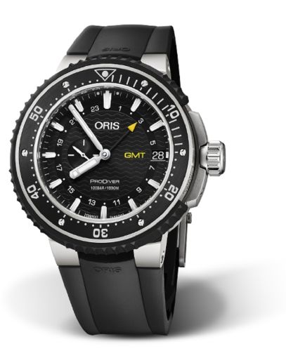 Oris ProDiver GMT Titanium / Black / Rubber 01 748 7748 7154-07 4 26 74TEB