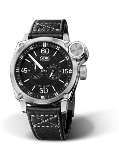 Oris BC4 Der Meisterflieger Stainless Steel / Black 01 749 7632 4194-Set LS