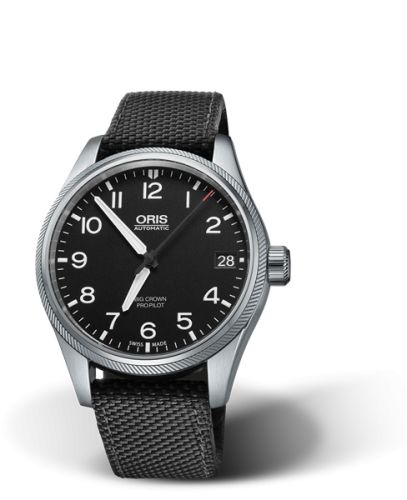 Oris Big Crown ProPilot Big Date Stainless Steel / Black / Black Textile 01 751 7697 4164-07 5 20 15FC