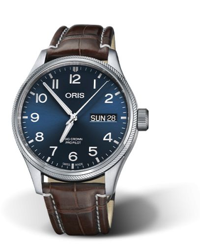 Oris Big Crown ProPilot Big Day Date Stainless Steel / Blue 01 752 7698 4065-07 1 22 72FC