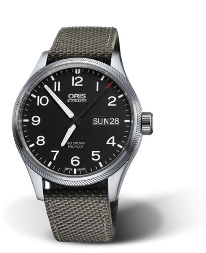Oris Big Crown ProPilot Big Day Date Stainless Steel / Black 01 752 7698 4164-07 5 22 17FC
