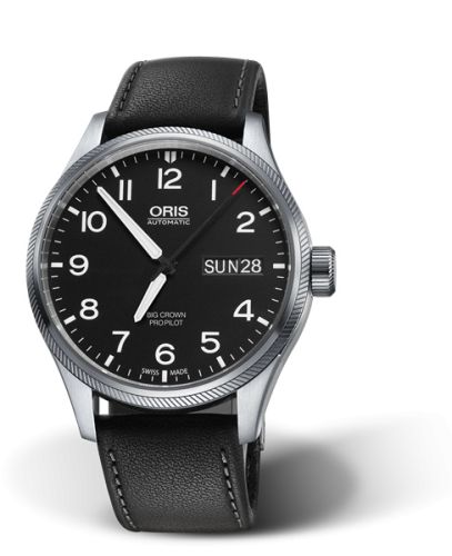 Oris Big Crown ProPilot Big Day Date Stainless Steel / Black 01 752 7698 4164-07 5 22 19FC