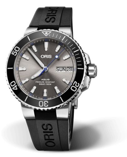 Oris Aquis Big Day Date 45.5 Hammerhead / Rubber 01 752 7733 4183-Set RS
