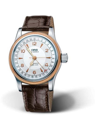 Oris Big Crown Pointer Date 40 Stainless Steel - Rose Gold / Silver 01 754 7543 4361-07 5 20 52
