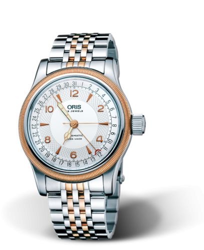 Oris Big Crown Pointer Date 40 Stainless Steel - Rose Gold / Silver / Bracelet 01 754 7543 4361-07 8 20 63