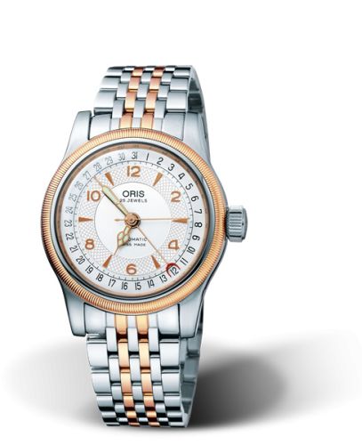 Oris Big Crown Pointer Date 36 Stainless Steel - Rose Gold / Silver / Bracelet 01 754 7551 4361-07 8 18 63