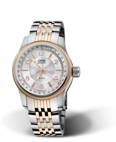 Oris Big Crown Pointer Date 40 Stainless Steel - Rose Gold / Silver / Bracelet 01 754 7628 4361-07 8 20 78