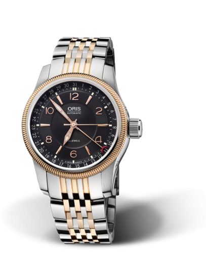 Oris Big Crown Pointer Date 40 Stainless Steel - Rose Gold / Black / Bracelet 01 754 7628 4364-07 8 20 78