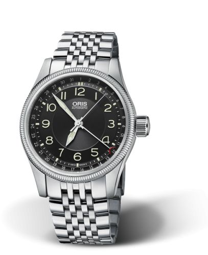 Oris Big Crown Pointer Date 40 Stainless Steel / Black / Bracelet 01 754 7679 4034-07 8 20 30