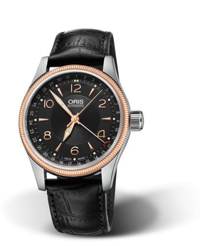 Oris Big Crown Pointer Date 40 Stainless Steel - Rose Gold / Black 01 754 7679 4334-07 5 20 76FC