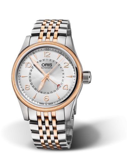 Oris Big Crown Pointer Date 40 Stainless Steel - Rose Gold / Silver / Bracelet 01 754 7679 4361-07 8 20 32
