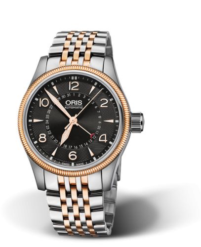 Oris Big Crown Pointer Date 40 Stainless Steel - Rose Gold / Black / Bracelet 01 754 7679 4364-07 8 20 32