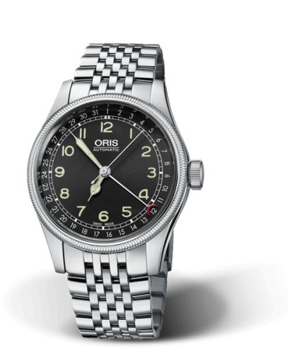Oris Big Crown Original Pointer Date 40 Stainless Steel / Black / Bracelet 01 754 7696 4064-07 8 20 30