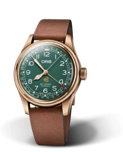 Oris Big Crown Pointer Date 40 Bronze / Thai Airways 01 754 7741 3187-Set