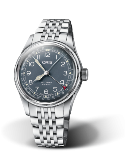 Oris Big Crown Pointer Date 40 Stainless Steel / Blue / Bracelet 01 754 7741 4065-07 8 20 22