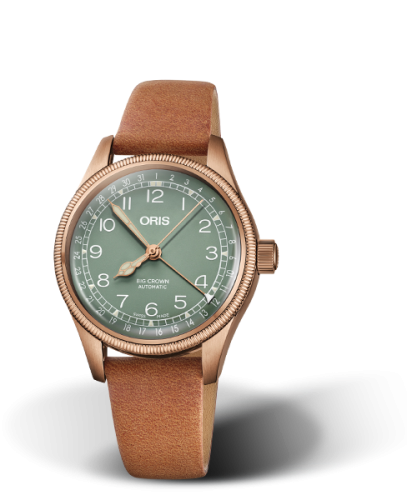Oris Big Crown Pointer Date 36 Bronze / Green / Strap 01 754 7749 3167-07 5 17 66BR
