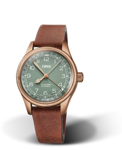 Oris Big Crown Pointer Date 36 Bronze / Green / Strap 01 754 7749 3167-07 5 17 69GBR