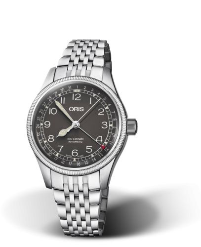 Oris Big Crown Pointer Date 36 Stainless Steel / Black / Bracelet 01 754 7749 4064-07 8 17 22