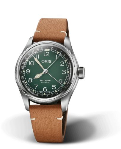 Oris Big Crown Pointer Date Cervo Volante / Green 01 754 7779 4067-Set