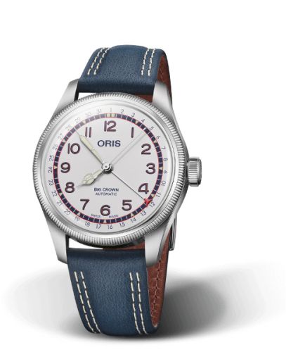 Oris Big Crown Pointer Date 40 Hank Aaron 01 754 7785 4081-Set