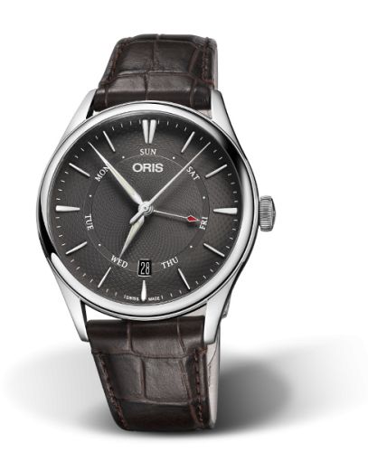 Oris Artelier Pointer Day Date 40 Stainless Steel / Grey 01 755 7742 4053-07 5 21 65FC