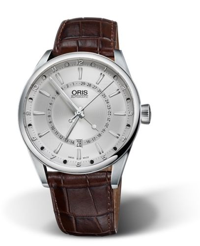 Oris Artix Pointer Moon Date Stainless Steel / Silver 01 761 7691 4051-07 5 21 80FC