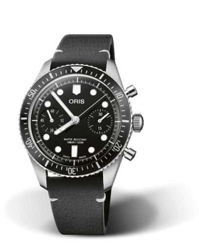 Oris Divers Sixty-Five 40 Chronograph Stainless Steel / Black 01 771 7791 4054-07 6 20 01