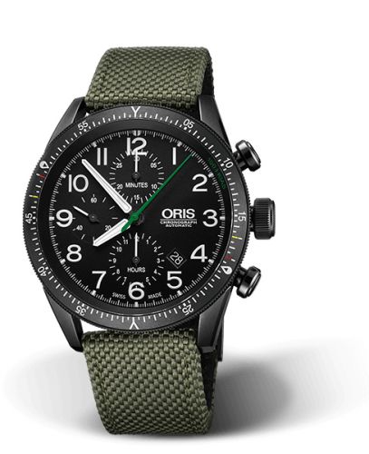 Oris Big Crown ProPilot Chronograph Stainless Steel / Grey / Bracelet 01 774 7661 7734-Set TS