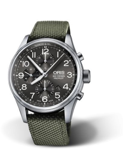 Oris Big Crown ProPilot Chronograph Stainless Steel / Grey 01 774 7699 4063-07 5 22 14FC