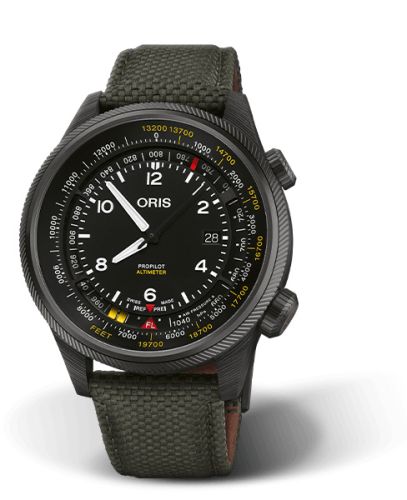 Oris ProPilot Altimeter Carbon / Feet 01 793 7775 8734-Set