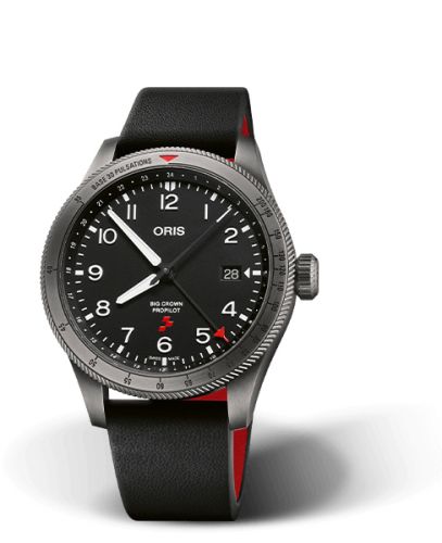 Oris Big Crown ProPilot GMT Rega Fleet Airbus Helicopters H145 - HB-ZQL 01 798 7773 4284 HB-ZQL-Set