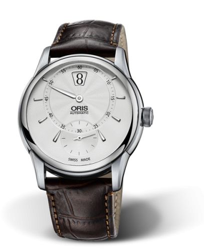 Oris Artelier Jumping Hour Stainless Steel / Silver 01 917 7702 4051-07 1 21 73FC